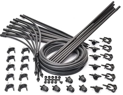 Plug&Rain Mikrobewässerung 360°Sprüher Set für Hochbeete, mikro