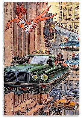 BAOCE Filmposter The Fifth Element (11), Leinwand-Kunstposter und Wandkunstdruck, moderne Familiendekoration, Poster, 20 x 30 cm
