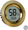 Zigarren Humidor Hygrometer, Mini Zigarren Analog Hygrometer, Rundes Metall Analoges Haushalt Feuchtigkeitsmesser für Humidore, Gitarre, Weinkiste, Violine und Zigarre, Gewächshaus,Weinkeller