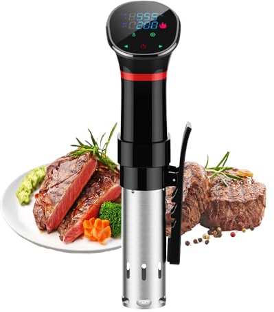 Sous Cooker Stick Macchina Sous Cooker Circolatore ad Immersione 1100 Watt Display Digitale LCD Controllo accurato della Temperatura e del Tempo Sous Cooker di precisione impermeab