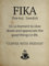 kisoyo Vintage Metall-Blechschild Fika Definition in Schwedisch A Moment To Slow Down And Appreciate Life Country Wandkunst für Zuhause Schlafzimmer Wohnzimmer Wanddekoration 20,3 x 30,5 cm