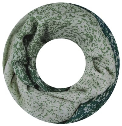Majea Damen Loop Schal Schlauchschal Halstuch (880027) (grün 10)