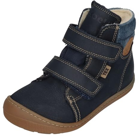 KOEL Barefoot Kinderstiefel - Dean 2.0 WP Wool - Navy, Größe:27 EU