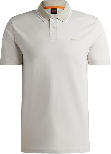 BOSS Men's Pio 1 Polo, Open White, 4XL
