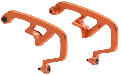 Avata 2 Drohne Gimbal Stoßstange Guard,Aluminiumlegierung Anti-Kollisionsschutzleiste Objektivschutz für DJI Avata 2,Drohnenzubehör Teile (Orange)