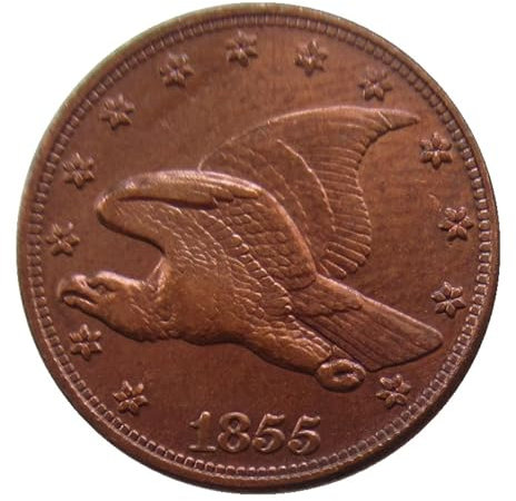 WLZQELVCF Réplique du Cent Eagle de 5 Ans, 1855