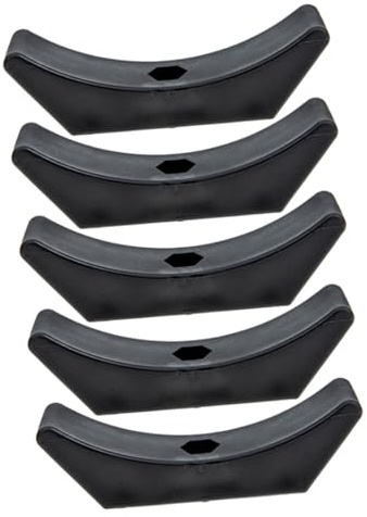 Hohopeti 5 Stück Teiliges Hantelhalter Dumbbell Rack mit Stoßdämpfender Polsterung Stabiler Kurzhantelständer für Krafttraining Rutschfester Hantelablage Schützt Boden und Hanteln Beim