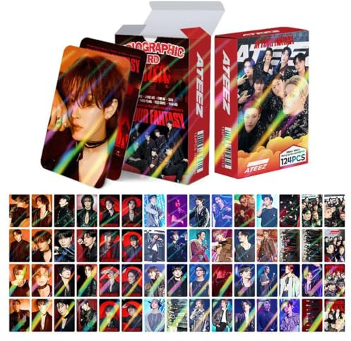 BCHMN ATZ Photocards, Kpop Merch Geschenke für ATZ, In Your Fantasy (60 Lomo Karten + 64 Aufkleber, C)