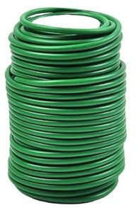 8M 10M garden plant twine rubber coated wire cable tie flexible and bendy for supporting and tying plants, vines, vegetables, and garden equipment (2.5mmx10m)