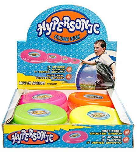 72 Frisbee Flying Disc 10cm 4 Neon Farben Fliegende Scheibe Wurfscheibe Tombola
