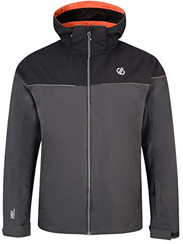Dare 2b Cohere Herren Ski- und Snowboardjacke mit Kapuze, wasserdicht, atmungsaktiv, hoch isoliert, zusammenklappbar