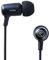EarStudio HE100, High-Resolution Earphones, 3.5mm in-Ear Headphones, Distinctive Clear Sound, Single Powerful Hi-Res Dynamic Driver, Comfort Fit, in-line Microphone