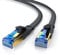 Primewire – 10m CAT.8 Flat Ethernet Cable – 8.1 Standard Class – 40000 Mbits – Patch Cable – PIMF Shielding with RJ 45 Plug – High Speed
