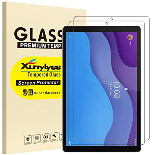 XunyLyee [2 Piezas Protector Pantalla para Lenovo Tab M10 HD 2nd Gen 10.1 TB-X306F /TB-X306X Vidrio Templado Glass Film