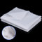 Weich und Stabil Stoff Poly Baumwolle Wollstoff, Einfarbig Poly Baumwollstoff, Polyester Baumwolle Textilien zum Basteln Stickerei Baumwollstoff, Weiß (58 Zoll x 1 Yard)