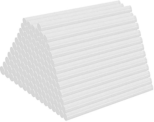 Hot Glue Sticks Glue Sticks Hot Glue Gun Stick,120 Pieces Mini Hot Glue Sticks Clear Glue Glue Sticks,Compatible with Industrial Glue Guns,No Ordor,Good Adhesion,Quickly Melt (0.27x4 Inches)