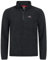 Höhenhorn Skyja - Felpa in pile da uomo con mezza zip, Nero , XXXL