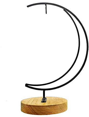 Fosinz Ornament Display Stand Iron Hanging Stand Holder Hooks for Hanging Glass Globe Air Plant Terrarium Ball Christmas Ornament Home Wedding Decoration