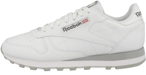 Reebok Unisex Classic Leather Sneaker,Ftwwht Pugry3 Purgry,38.5 EU