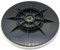 Plateau de ponçage 225 mm pour ponceuse à sec compatible avec Powerplus X 0476-0478