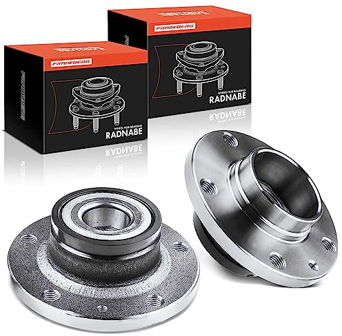 Frankberg 2x Radlager Radlagersatz Hinterachse Flansch-Rad ⌀130 Mit ABS Magnetring Kompatibel mit Adam M13 Corsa D S07 Corsa E X15 Corsa MK IV (E) X15 Corsa MK III (D) S07