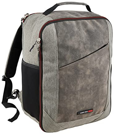 Cabin Max Easyjet Underseat Cabin Bag 45x36x20 - Manhattan 30L Durable Backpack With Spacious Design and Easy-Access Pockets