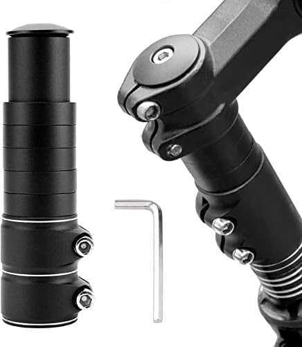 iTYOOS Fahrrad Höhenadapter Gabelschaftverlängerung Adapter Fahrradlenker Erhöhung Lenkererhöhung Fahrrad Vorbauten Lenkererhöhung Lenker Höhenadapter für Mountainbike Rennrad MTB