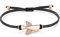 Jrêveinfini Ange Gardien Bracelet Femme Argent 925 Or Rose, Porte Bonheur Bracelet Femme Enfant Fille, Cordon Bracelet Maman, Cadeau Anniversaire Femme Maman, Cadeau Bapteme Communion Fille