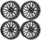 4x MB Design Felgen KV4 9.0Jx20 ET40 5x114,3 Mattgrau kompatibel mit Mazda 6 CX-3 CX-5 CX-60 CX-7 RX8