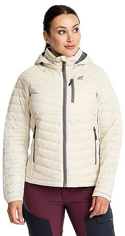 RevolutionRace Radical Insulate Jacket für Damen, Leichte und isolierende Jacke für den täglichen Gebrauch und alle Outdoor-Aktivitäten, Oatmeal, XS