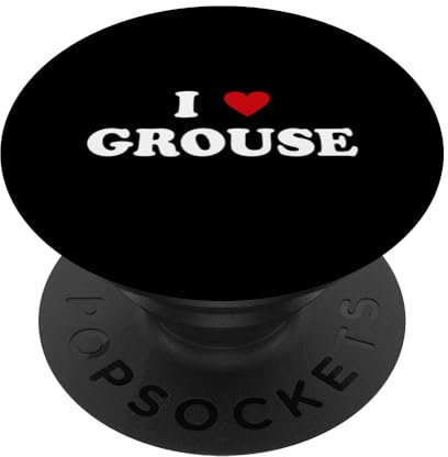 I Heart Dad Mom - Lustig, ich liebe Moorhuhn PopSockets mit austauschbarem PopGrip