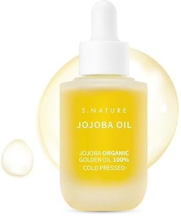 Jojoba Öl, 30 ml, feuchtigkeitsspendendes, pflegendes und vielseitiges Öl für Gesicht, Haar und Körper, 29,9 ml