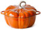 Cast Iron Pot With Lid, Non-Stick Cooking Pan, Casserole, Enameled Cast Iron Casserole Dish With Lid, Enamel Pot Cast Iron Casserole Dutch Oven Casserole - Pumpkin Casserole