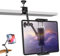 woleyi Desk Kitchen Tablet Holder [Suitable for Tabletop & Cabinet] Adjustable Metal Arm Cupboard Table Shelf Tablet Mount for iPad Pro 12.9 Air Mini, Galaxy Tab Ultra, Switch, 6-14.6 Devices