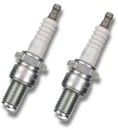 RIDE AND CUSTOM 2 Zündkerzen passend für KTM DUKE 125 1998-2000
