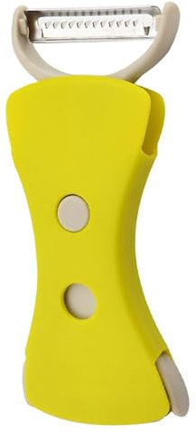 Fravsiu Peeler, Multiple Peeler | 2 in 1 Peeler with Comfort Grip - Double Sided Slicer, Ergonomic Fruit Shredder Suitable for Fruit, Vegetables, Potatoes, Carrots