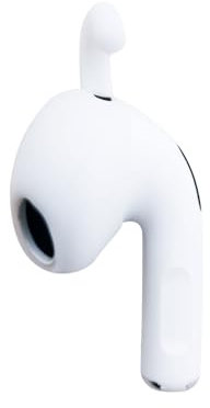 Einzelner Ersatz-Ohrhörer für Airpods der 3. Generation mit abnehmbaren Ohrbügeln, linke Ohrseite, Nr. A2564, nur linkes Airpod.