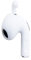 Einzelner Ersatz-Ohrhörer für Airpods der 3. Generation mit abnehmbaren Ohrbügeln, linke Ohrseite, Nr. A2564, nur linkes Airpod.