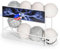 Kevenal Magnetic Dryer Ball Holder for Laundry Room, Dryer Ball Storage Container Organizer Magnetic Basket for Laundry Room (Hold 8 Balls)