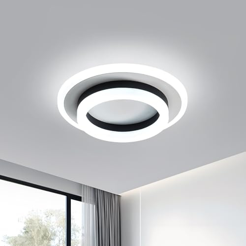 Pheashine LED Deckenleuchte 24W Rund 2700LM Modern | Deckenlampe Acryl für Schlafzimmer, Küche und Flur mit heller LED-Innenbeleuchtung