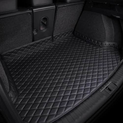 WETCL Alfombrilla Maletero Coche para Renault Kangoo II 2007-2021, Accesorios de Almohadilla de protección para Maletero Impermeables,Black