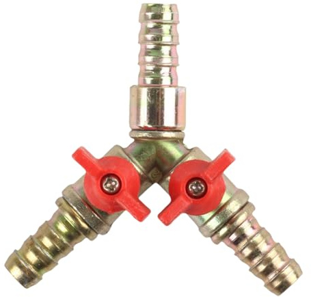 Vannes en forme de Y en cuivre multi-usage pour différents raccords de tuyau de véhicule moteur moto circulation de liquide de refroidissement entretien connecteur T