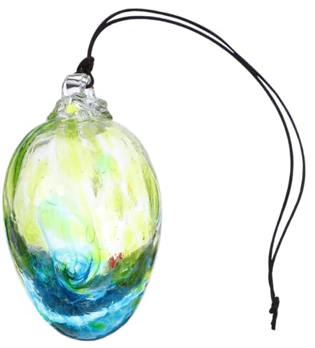 GALPADA Stained Crystal Holiday Egg: Hanging Easter Tree Ornaments Easter Egg Hanging Ornaments Counter Storage Dining Table Service Workshop Bench Layout
