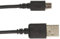 Câble USB noir pour synchronisation PC - Technologie Kingfisher - 90 cm - Pour appareil photo Vtech Kidizoom Duo