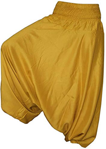 PANASIAM Aladin Pants Plain Gold XL