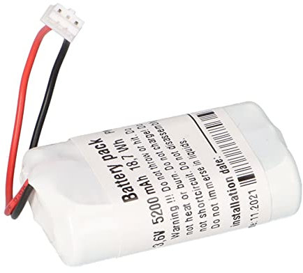 Batterie au lithium 3,6 V 5200 mAh compatible avec notificateur CR-4148