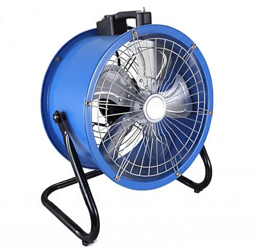 HSPLXYT 16 Inch High Velocity Heavy Duty Tilt Metal Drum Fan,Floor Fan,Industrial Fan,Strong ventilation and heat dissipation,Extended power cord (Size : 20in)