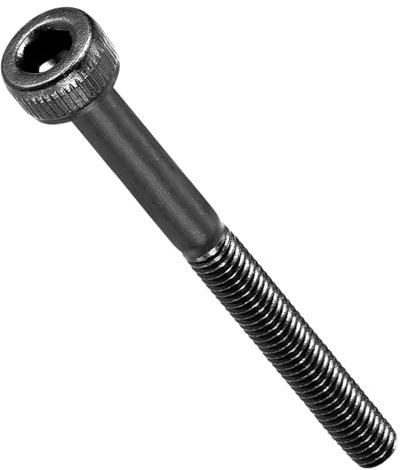 METALLIXITY Socket Head Cap Screws(M3-0.5x30mm)50Pcs, Carbon Steel Allen Socket Drive DIN912/ISO4762 Metric Oxide - Machine Grade 12.9 Internal Hex Screw UNC Coarse, Black