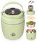 Recipiente térmico para comida de 1,2 L, acero inoxidable, recipiente térmico a prueba de fugas, fiambrera térmica con cuchara plegable y tenedor plegable, fiambrera térmica para sopa, gachas, niños