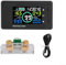 Battery Monitor 12V LCD Display for Real Time Capacity Management DC 7 5V 100V with Bi Directional Current Detection